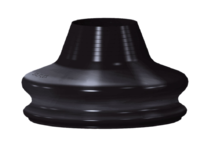 Siflex Halsmanschette Silikon schwarz