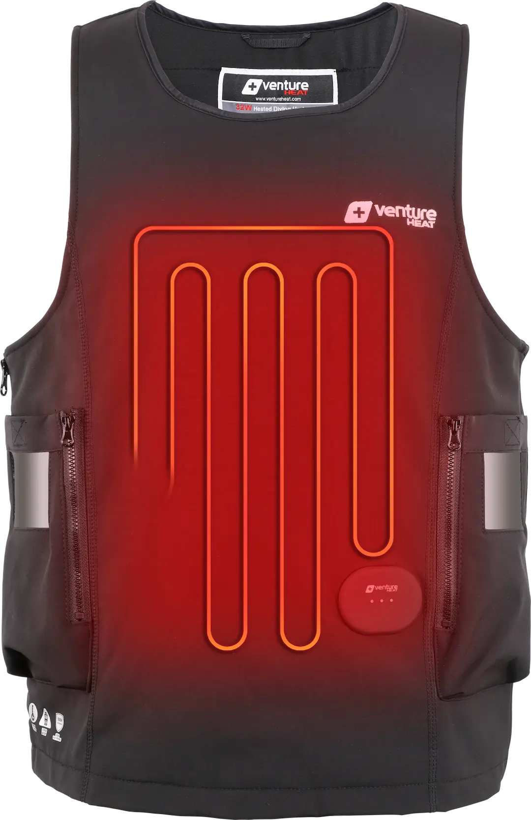Venture Heat Pro V3 Heizweste, Grafk Heizpad ohne Akku