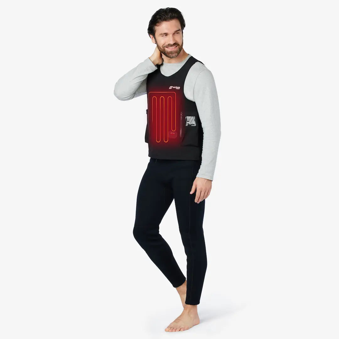 Venture Heat Pro V3 Heizweste, angezogen