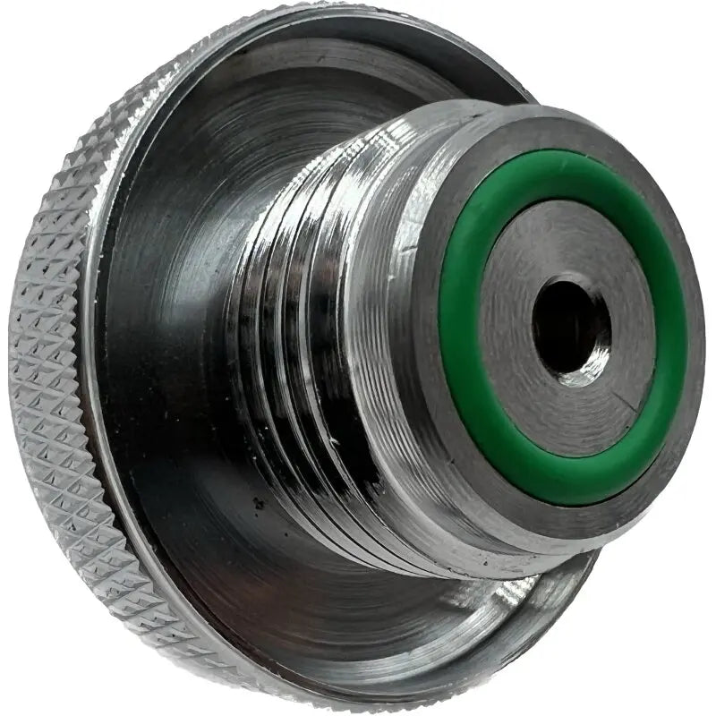 Adapter Messing verchromt M26x2 männlich auf G5/8" weiblich 232bar, M26x2 Seite