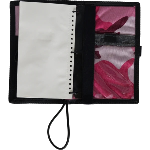 Aqor Wetnotes pink camouflage, aufgeschlagen hinten
