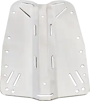 Dirzone Backplate 6mm Edelstahl