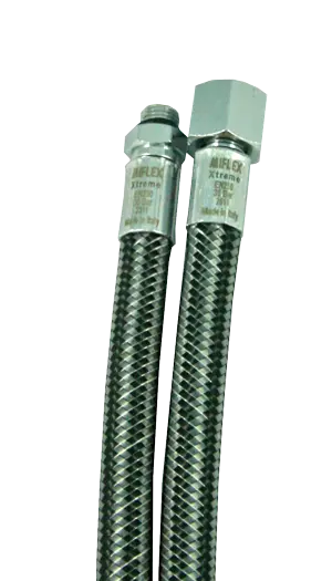 Miflex Mitteldruckschlauch 3/8", carbon