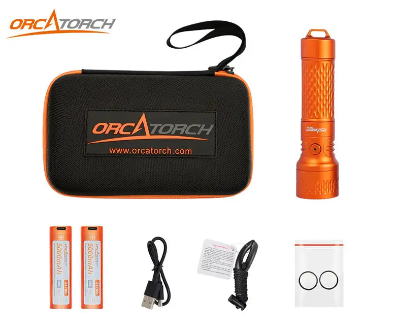 OrcaTorch Orca 7 Tauchlampe/ Backuplampe