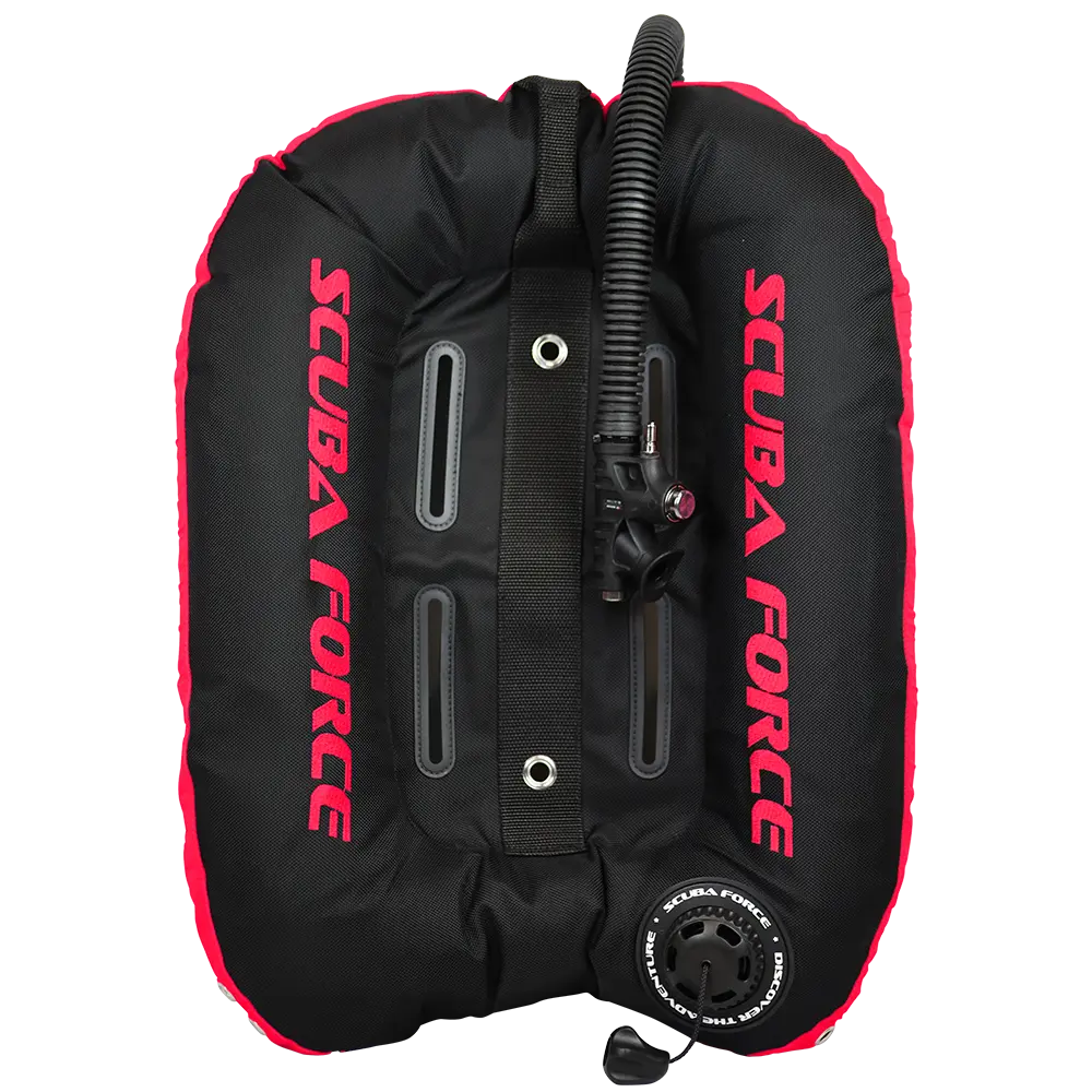 Scuba Force Black Devil Donutwing 32 für Monogeräte, rot