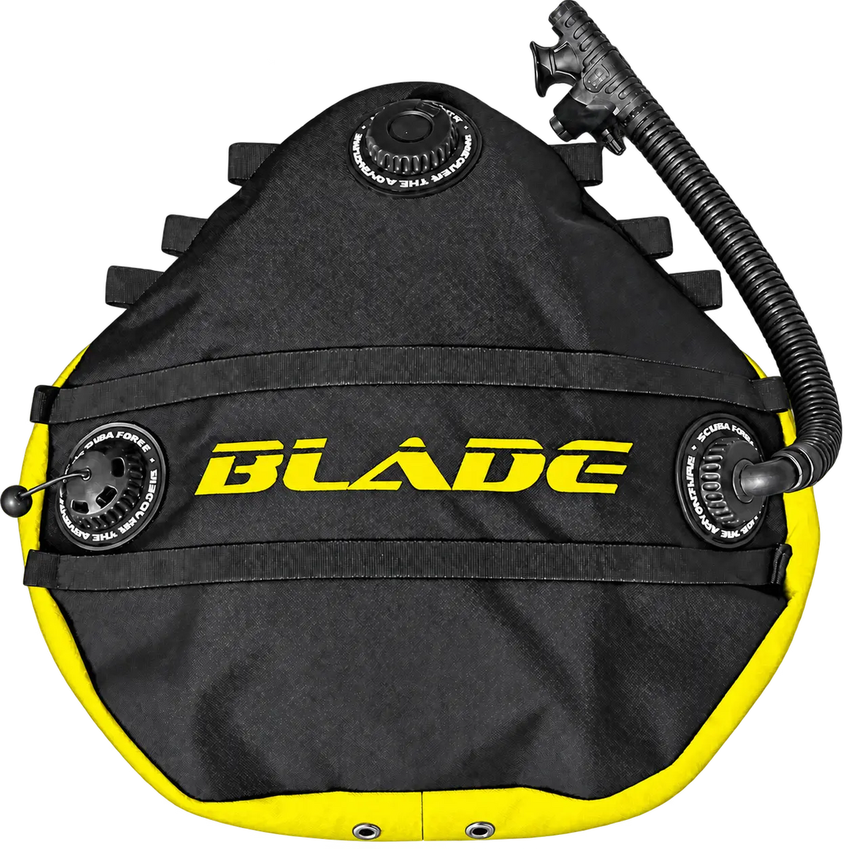 Scuba Force BLADE Sidemount Wing in Gelb
