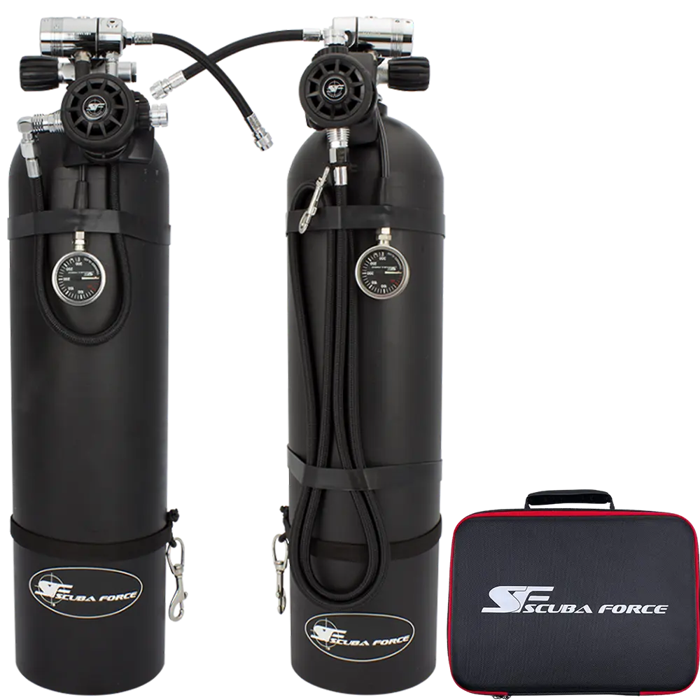 Scuba Force Sidemount Set, Scubaflex Schläuche