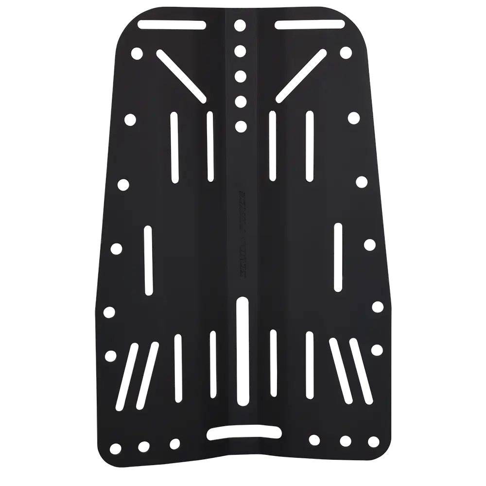 Scuba Force Standard Alu Plate, schwarz