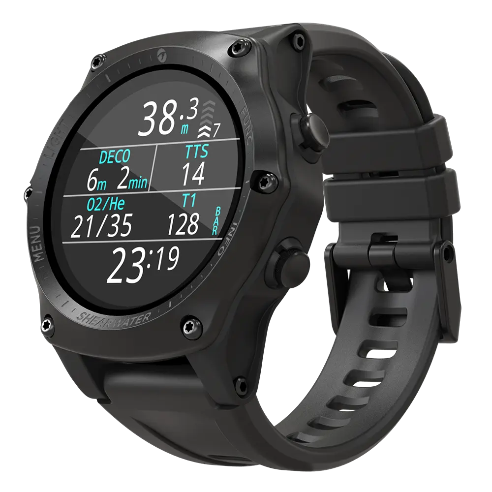Shearwater Teric Black, Seitenansicht