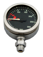 Dirzone Finimeter 52mm,288bar,Schwarz