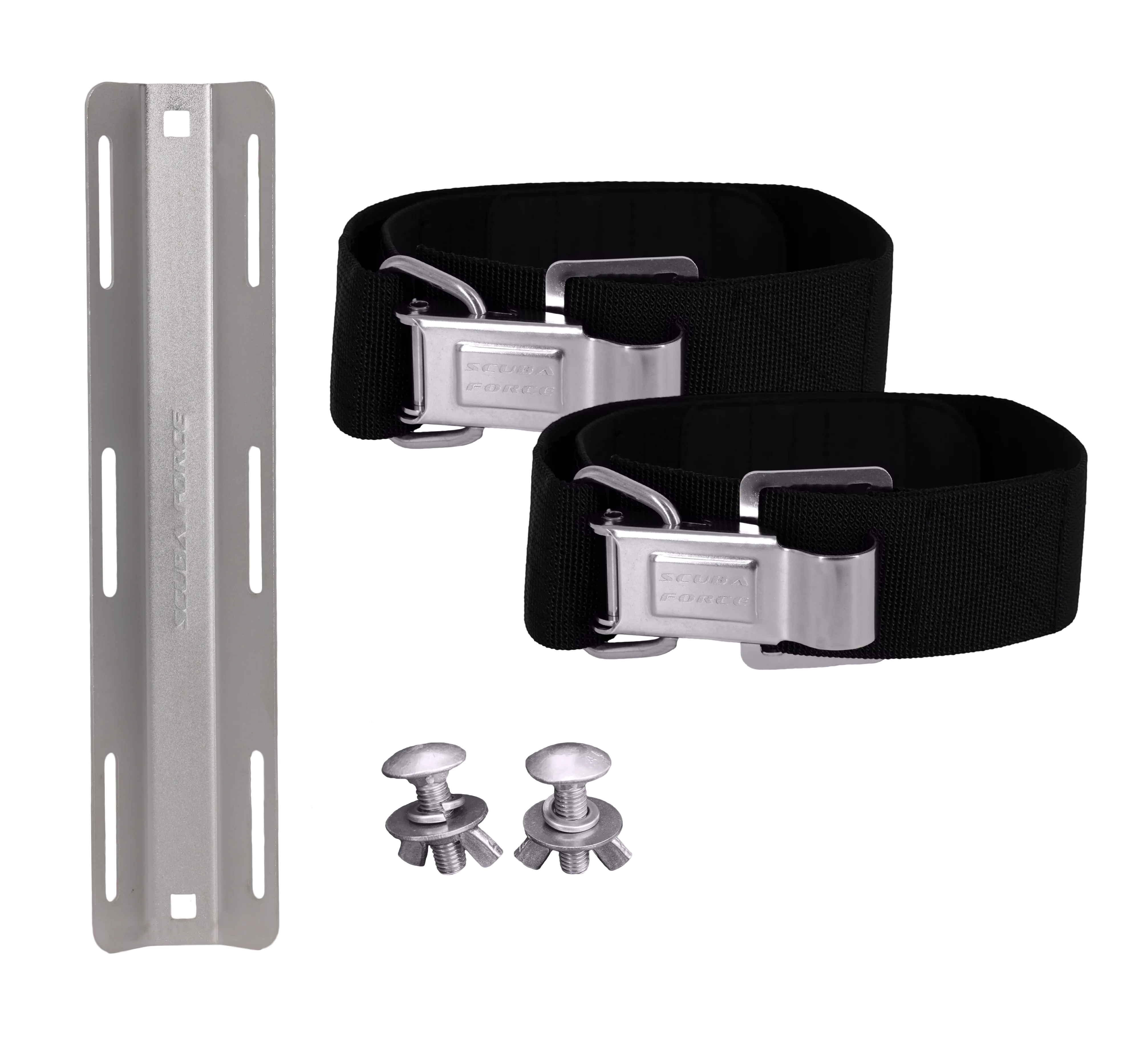 Scuba Force Single Tank Adapter Set incl. Cambands