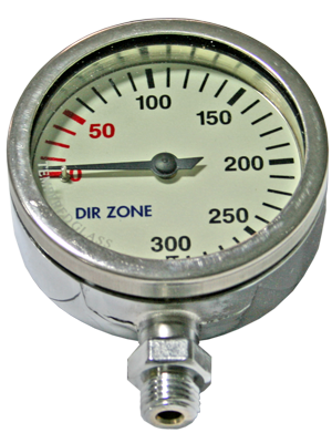 Dirzone Finimeter 63mm,240bar,Chrom