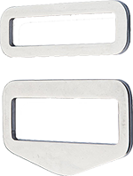 Dirzone Edelstahl Gurtschnalle Quick Fix Set