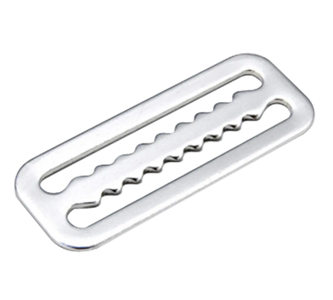 Gurtstopper Edelstahl gezahnt
