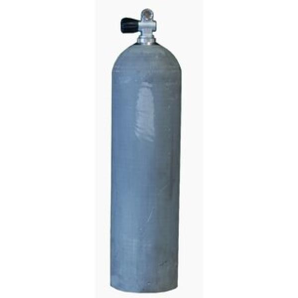 MES Aluminiumflasche natur mit erweiterbarem Monoventil link