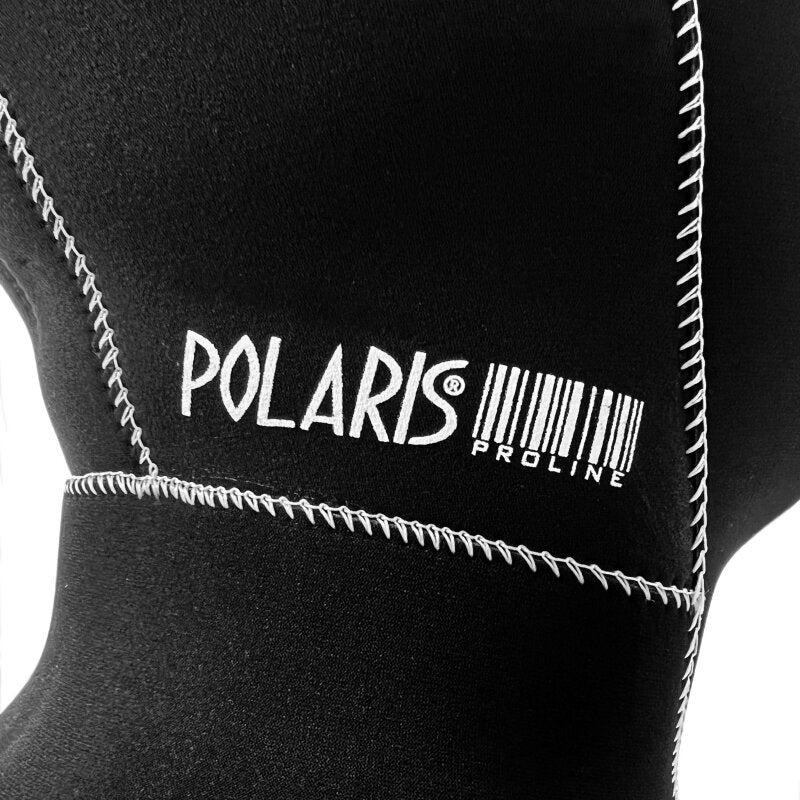 Polaris Kopfhaube Extrem 10mm. Großaufnahme Polaris Proline Logo