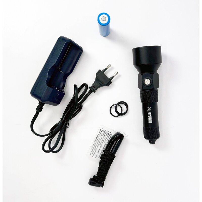 Polaris Tauchlampe BACKUP+, mit Zubehör