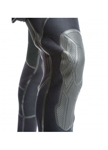 TDS Halbtrocken Tauchanzug 6,5 DEEP BLACK, Detailaufnahme Knieschoner