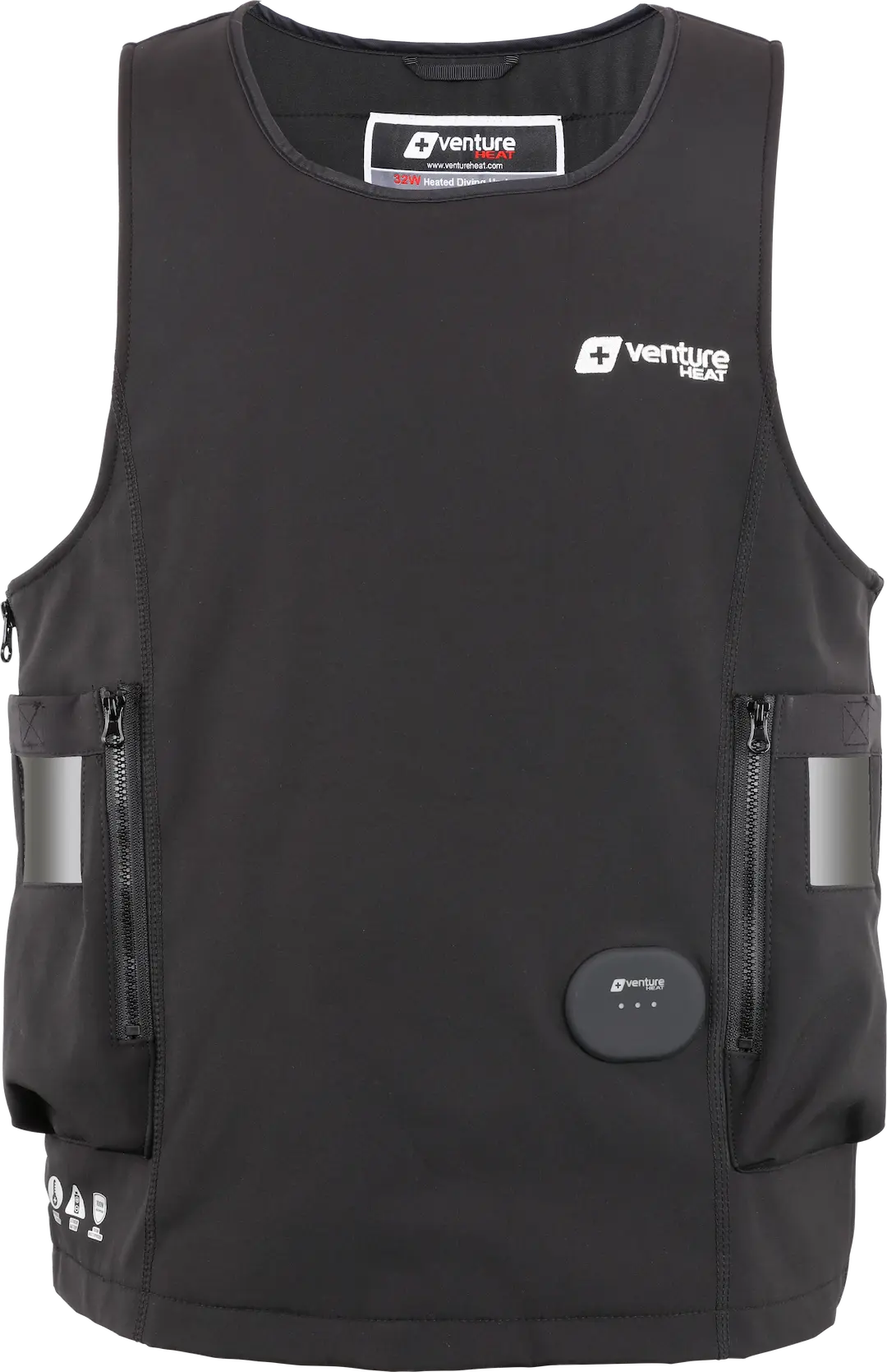 Venture Heat Pro V3 Heizweste, Vorderansicht