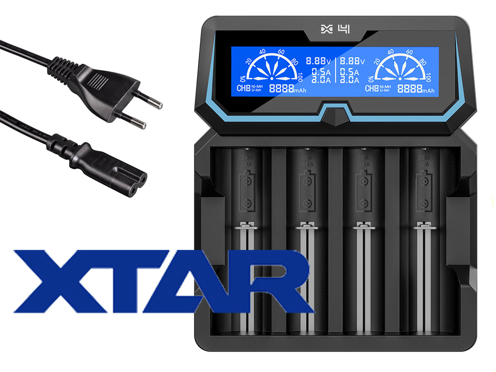 XTAR X4 4-Fach Ladegerät