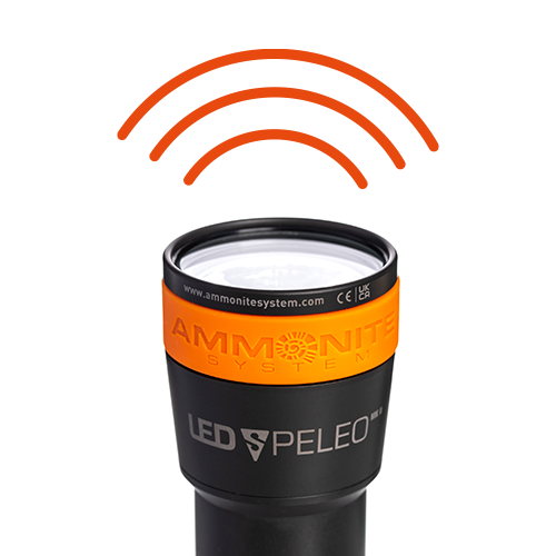 Ammonite Lampenkopf LED Speleo Mark II