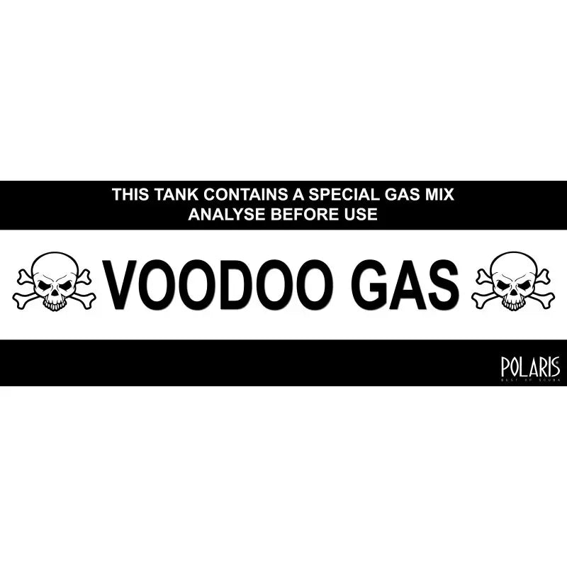 Aufkleber Voodoo Gas 29,5x10,3cm