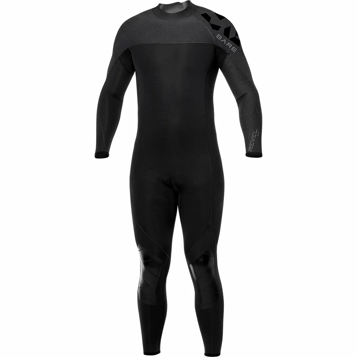 Bare 7mm Revel full grey Mens, Frontansicht