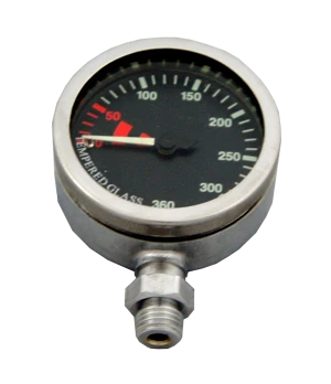 Dirzone Finimeter 52mm 288barschwarz