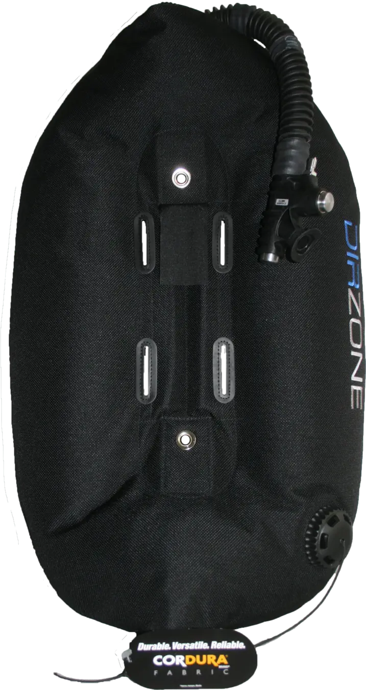 Dirzone Ring Mono Donut Wing schwarz, aufgeblasen