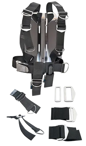 DIRZONE Backplate QUICK FIX komplett mit 3mm Edelstahl Backplate