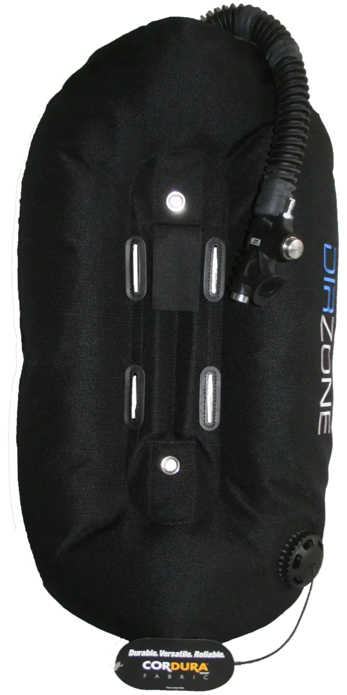 DIRZONE Mono Donut Wing Ring 14 schwarz