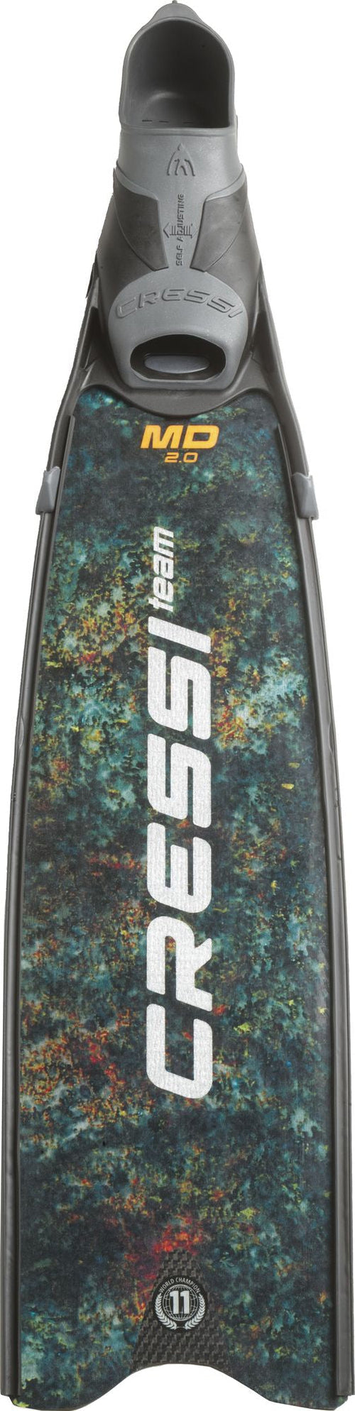 Cressi Apnoeflossen Gara Turbo MD Green Camou