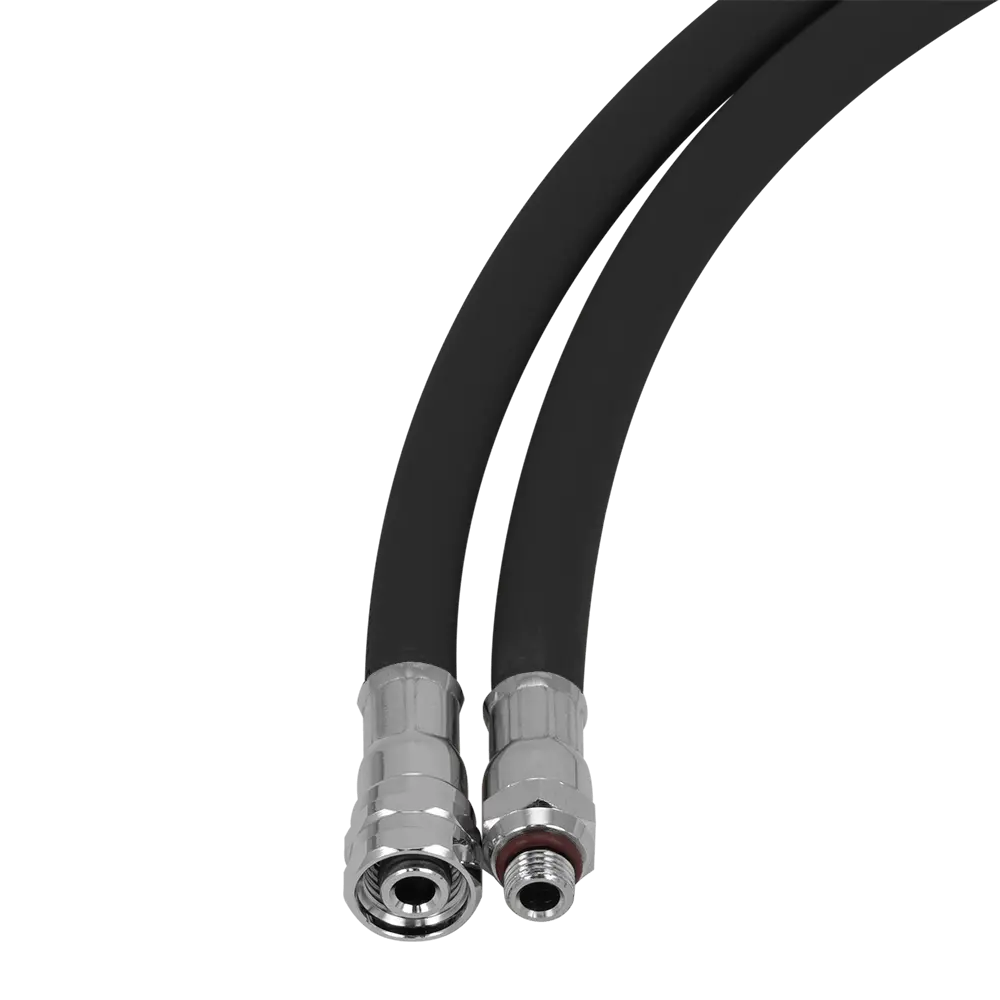 Gummi Mitteldruckschlauch 3/8" schwarz