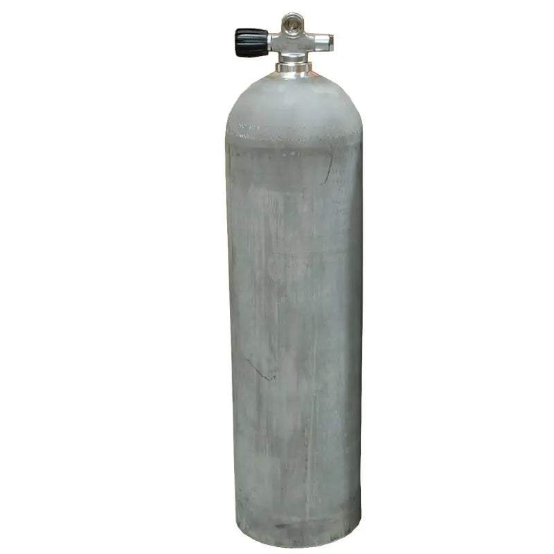 MES 11,1L Aluminiumflasche mit Polaris Brückenventil,links