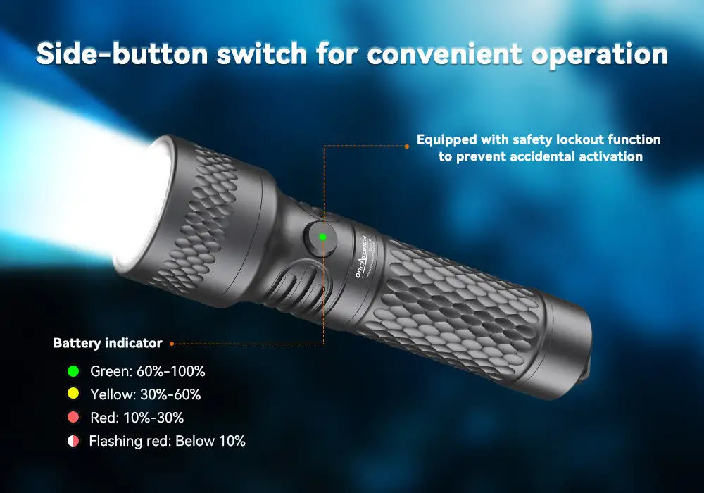 OrcaTorch  Orca 7 Tauchlampe/ Backuplampe