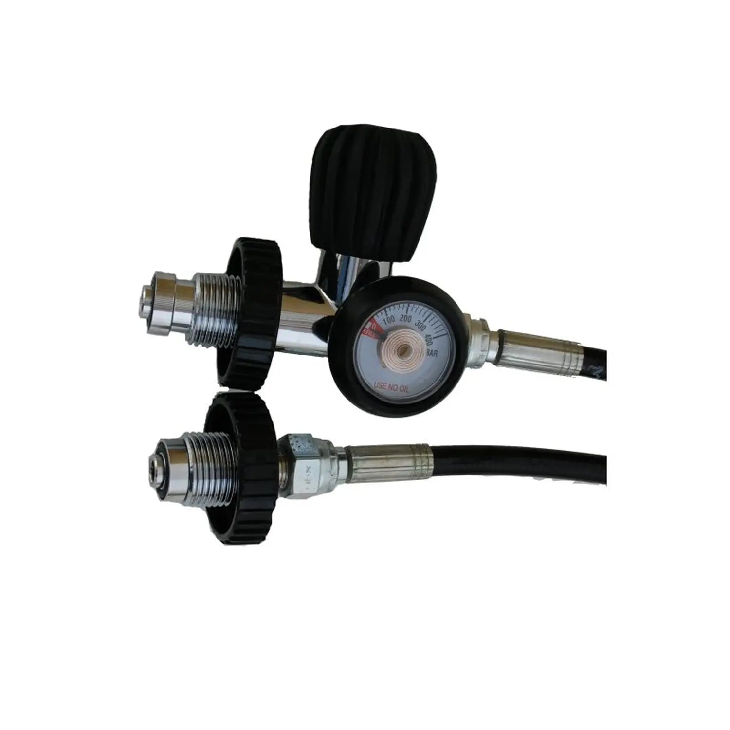Polaris Überströmschlauch mit Manometer