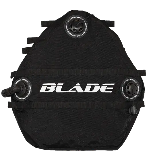 Scuba Force BLADE Sidemount Wing in Schwarz