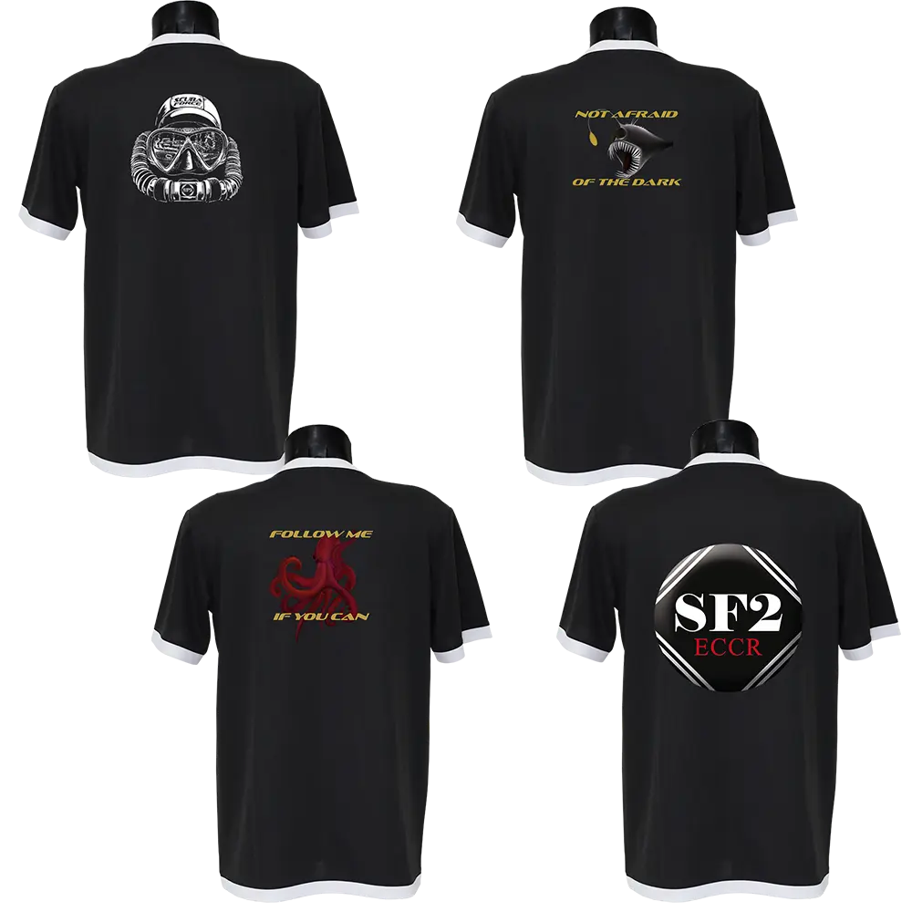 Scuba Force T-Shirt schwarz, alle Motive