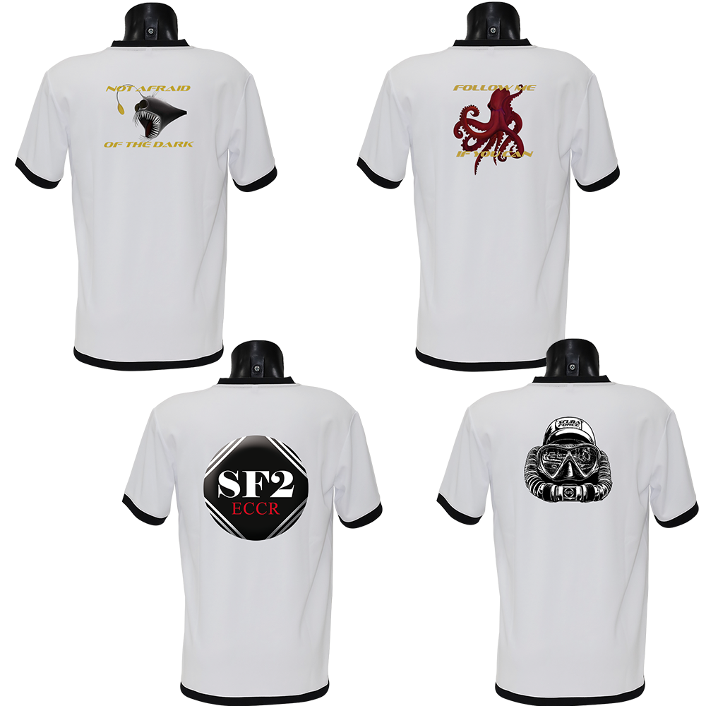 Scuba Force T-Shirt weiß, alle Motive