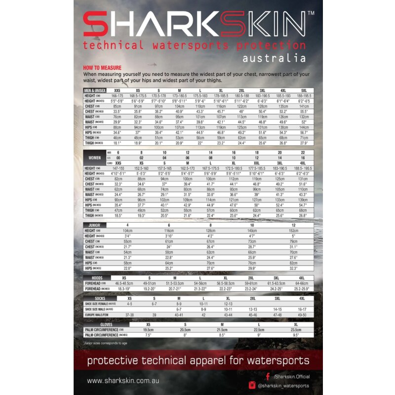 Sharkskin T2 Chillproof Socken