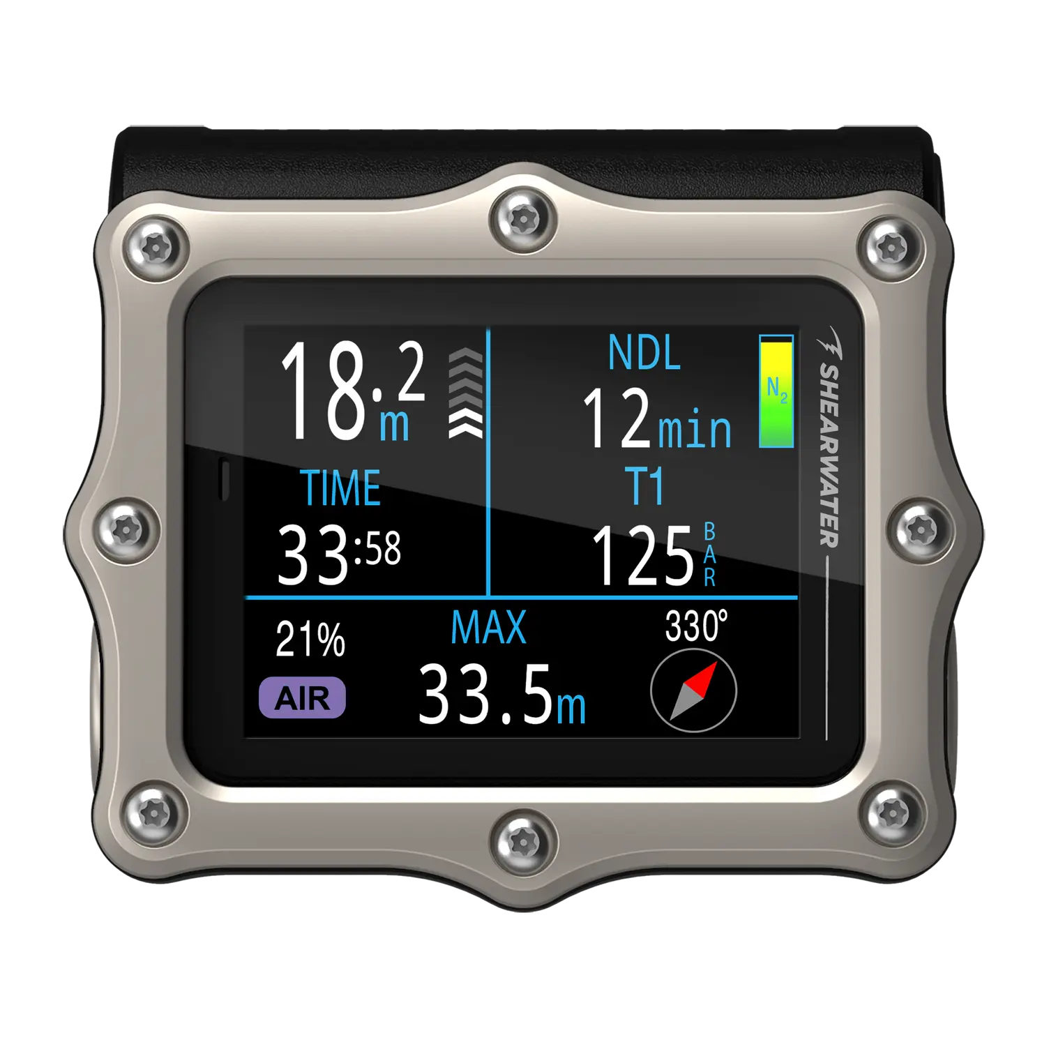 Shearwater Tauchcomputer PERDIX 3