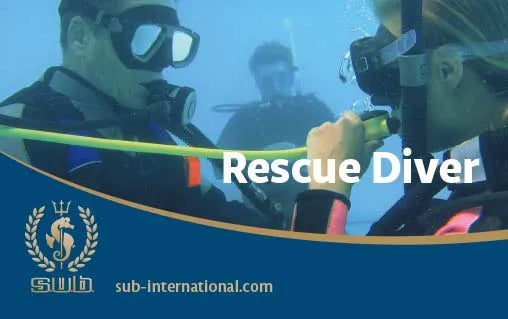 s.u.b. Rescue Diver Kurs Brevet