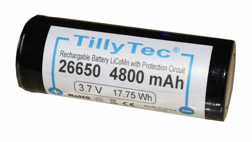 Tillytec Akku 26650