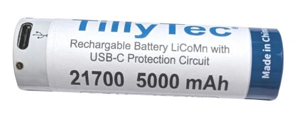 TillyTec USB-C Akku 21700