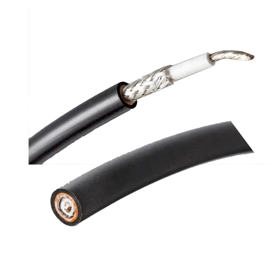 Wam E/O Cord 120cm 6mm, Detail der Kabelenden